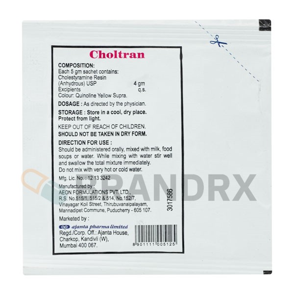 Choltran 4 gm Ajanta Pharma
