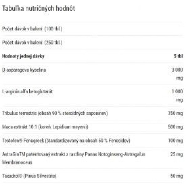 Amix Testo F-200 250 tabs AMIX