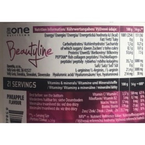 Aone Nutrition - Beauty Collagen 300g aone
